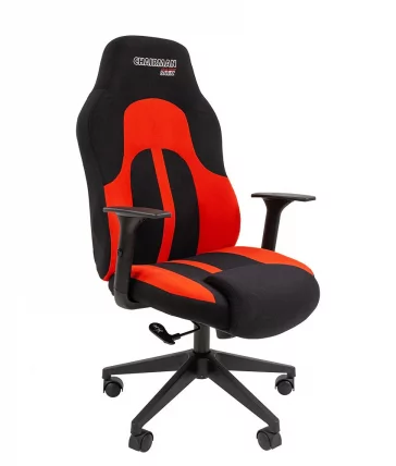 Кресло для геймеров CХАИРМАН ДРАЙВ (ГАМЕ) 11 Черный-красный / CHAIRMAN (GAME)_0