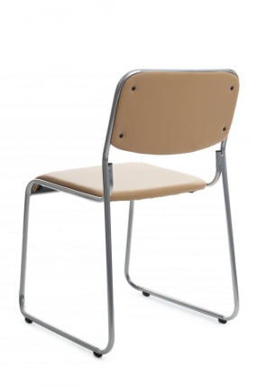 Кресло Nix RCH OMKL-02 Бежевый/Металл окрашенный Хром_4