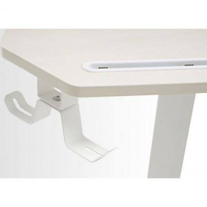 Стол для компьютера (для геймеров) с подставкой под клавиатуру и электрической регулировкой по высоте Eureka ERK-ED71-MW_7