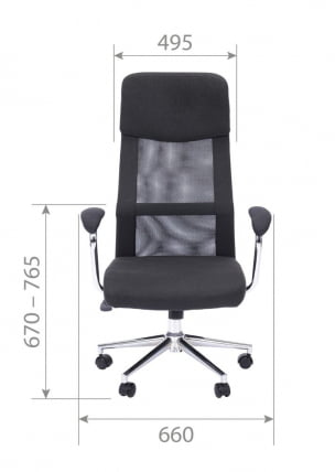 Кресло руководителя Chairman CH621 Черный_6