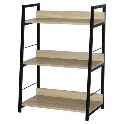 Стеллаж на металлокаркасе BRABIX LOFT SH-002 Дуб натуральный_1