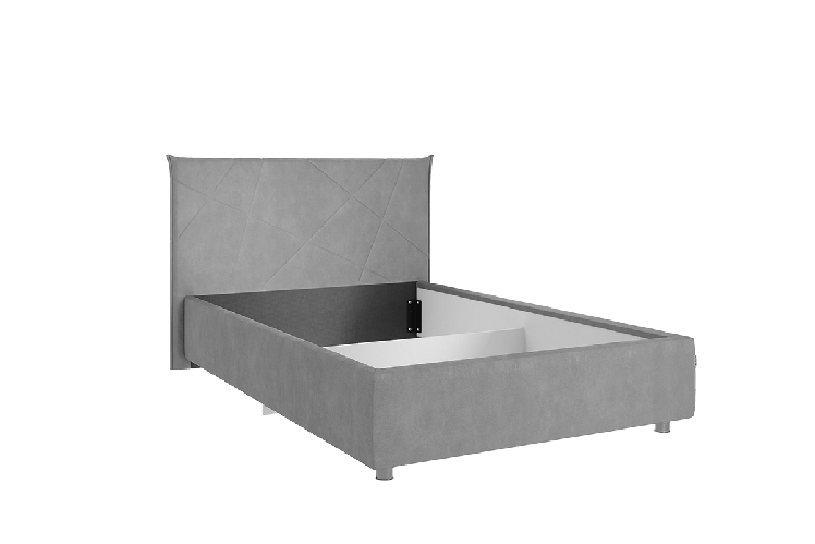 Кровать 1.2 Квест с основанием ZO.KM1.2-03 медовый (велюр)_1