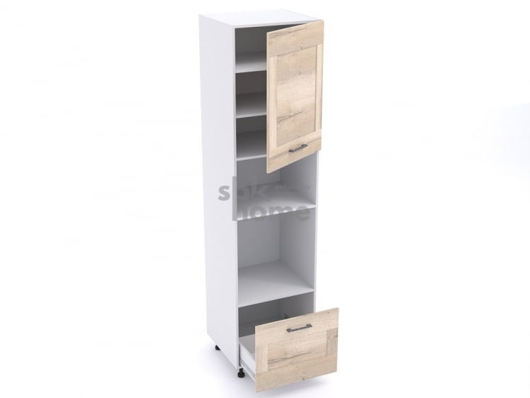 Пенал П-1, Дублин (600*570*2406) Дуб галифакс белый, 21671 _1