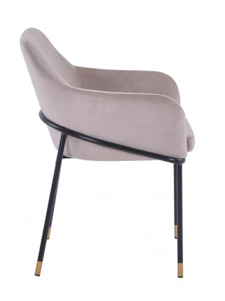 Стул Сандра велюр Шампань_2