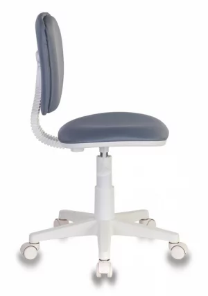 Кресло детское Бюрократ CH-W204NX (пластик белый) Серый 15-48_2