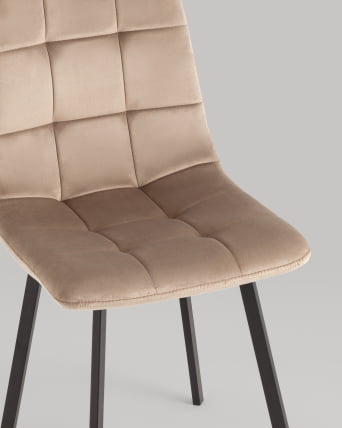 Стул Chilly велюр мокка 4 шт._4