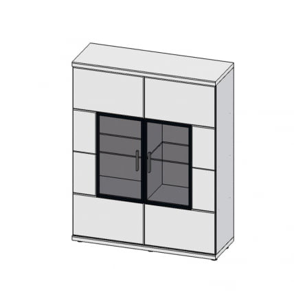 Комод высокий Корано Бм.Кор-10 Белый_0