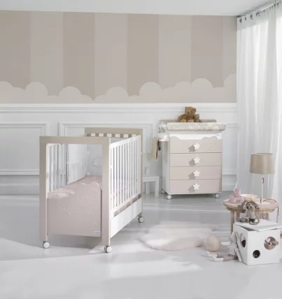 Комод Micuna Dolce Luce пеленальный B-1673 white/sand_2