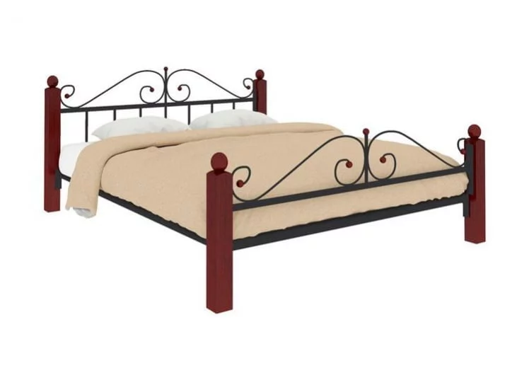 Кровать Диана Lux plus 1400х2000 Черная_0