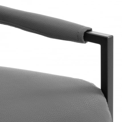 Кресло Чарли ЛУКС/Чарли Люкс К экокожа , Шарп Графит, 70х80х82 см / Charli LUX/Чарли Sharp_8
