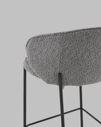 Стул полубарный Тисдейл букле темно-серый_6