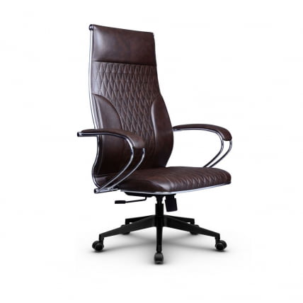 Кресло руководителя Metta L 1c 44B/K Комплект 6 Коричневое_0
