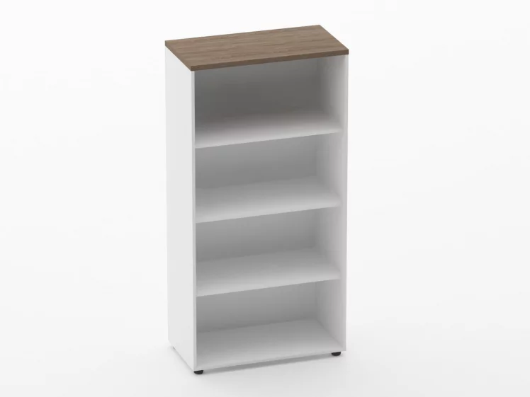 Шкаф 3 широкий открытый Deka 10.16.101 Дуб Верцаска/Белый_0