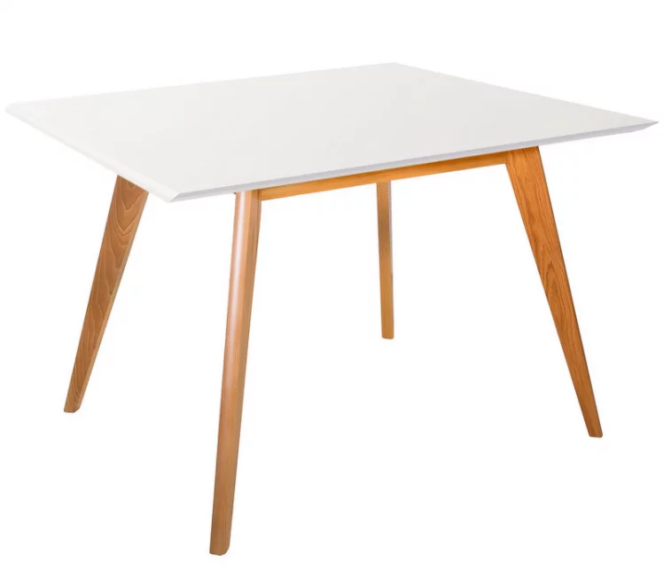 Стол Лунд квадратный 860*860 бук-белый_0