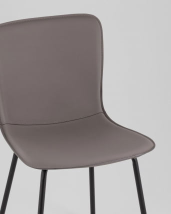 Стул обеденный Pluto серый_6