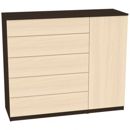 Комод Калисто(К39)1147х1352х468ПУСХтоОПЕН(Венге-ДМ) / Калисто(K39)1147х1352х468PUSHtoOPEN(Венге-ДМ)_0