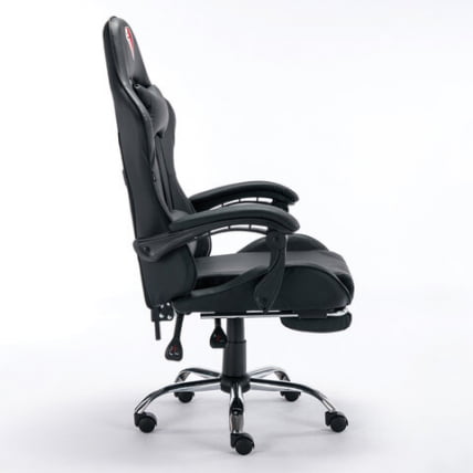 Кресло компьютерное BRABIX Dexter GM-135 подножка Черное_1