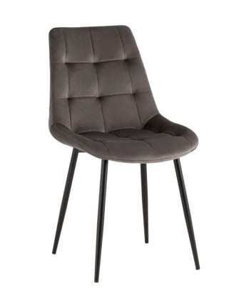 Стул Флекс New велюр антрацитовый 2 шт._0