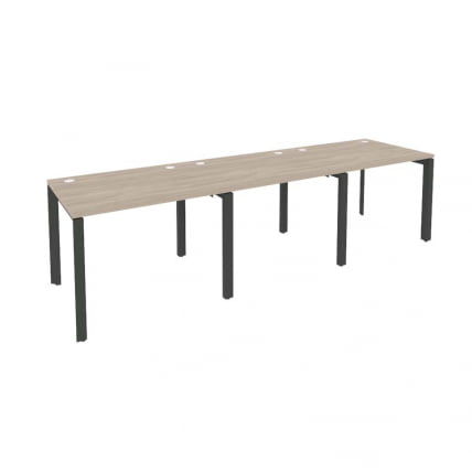 Рабочая станция на П-образном м/к ONIX O.MP-RS-3.1.8 Дуб Аттик/Антрацит_0