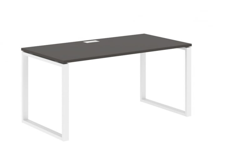Стол письменный EDIS EQST 1580 Мокко Белый_0