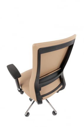 Офисное кресло CHAIRMAN 500 LUX БП экокожа Бежевый_4