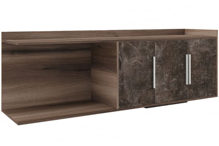 Тумба большая B-TONE BTN36120042 Вяз Бетон темный_0