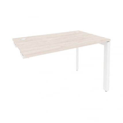Стол-приставка на П-образном м/к к опорным элементам ONIX O.MP-SPR-2.7 Денвер Светлый/Белый_0