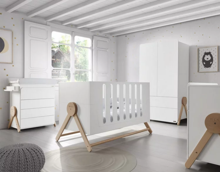 Комод пеленальный Micuna Swing B-1837 White/Waterwood_1