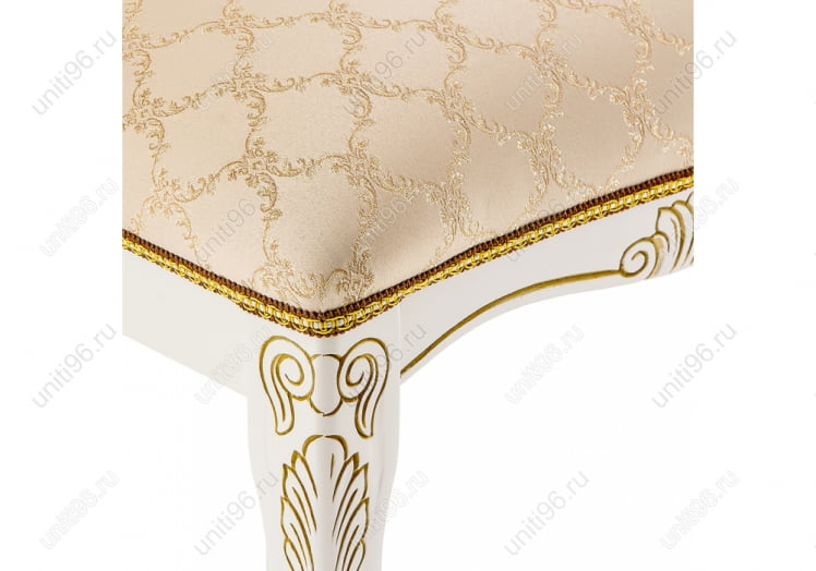 Стул деревянный Лауро Патина золото-Бежевый_9