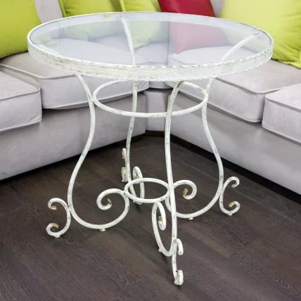 Стол Ривьера круглый д-800мм х-750мм цвет №7 / d-800мм h-750мм_0