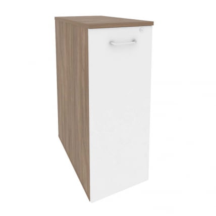 Тумба высокая выдвижная приставная / опорная ONIX O.VTPO-8 Дуб Аризона/Белый_0