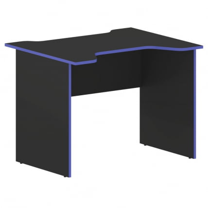 Игровой компьютерный стол SKILLL SKL 100CA антрацит/синий_0