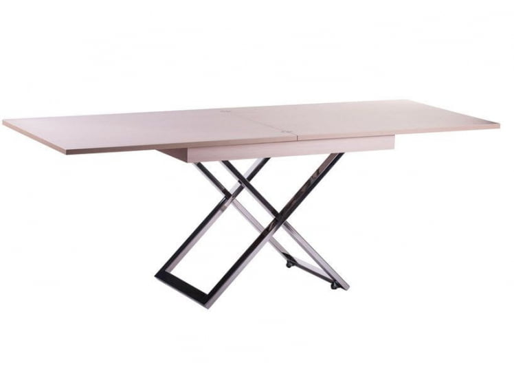 Стол трансформер Cross Беленый дуб_1