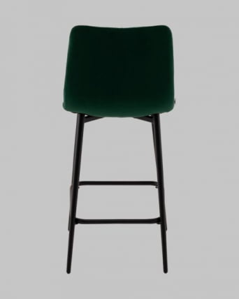 Стул полубарный Одди Diamond велюр темно-зеленый_4