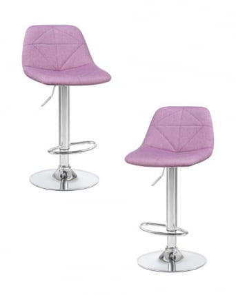 Стул барный ДОБРИН ДИНА (фиолетовый) 2 шт / DOBRIN DINA_0