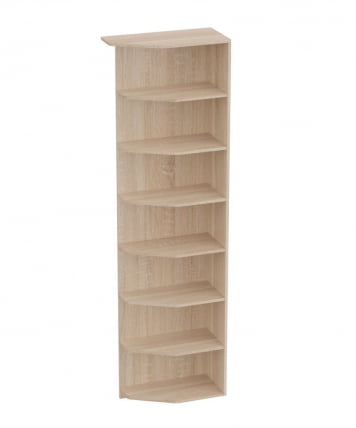 Стеллаж Элана №12 Дуб сонома/Ель карпатская_0