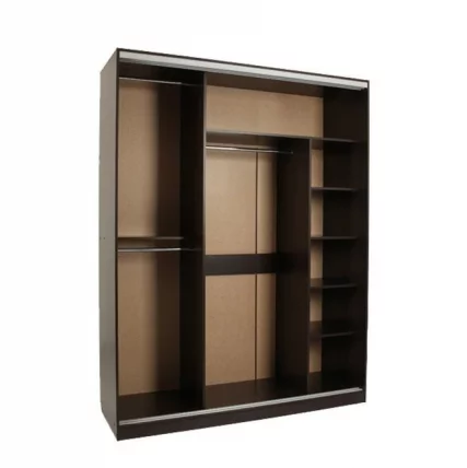 Шкаф-купе Бассо 2-600 Венге / Бордо_1