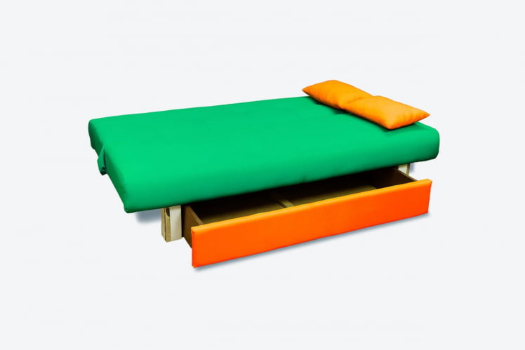 Диван MANGO 4 (2 категория) Зеленый Оранжевый_5