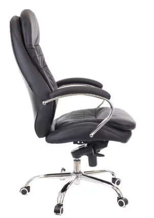 Кресло для руководителя Everprof Valencia M Кожа Черный_1