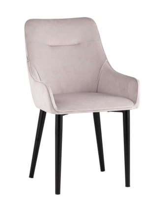 Стул Джоан велюр Светло-розовый_0