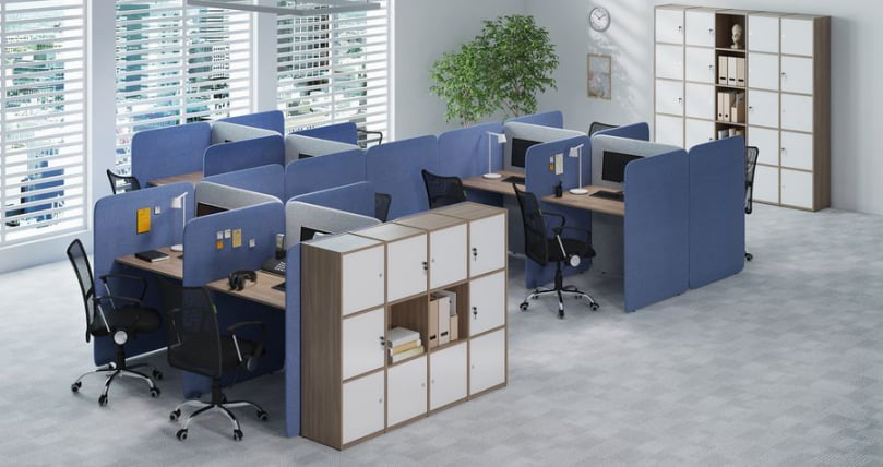 Набор мебели Колл-центр №1 Romeo-11 Romeo-13 Дуб Аризона_0