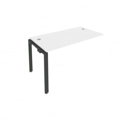 Проходной наборный элемент рабочей станции Metal System Б.ПРС-СП-1.3 Белый/Антрацит_0