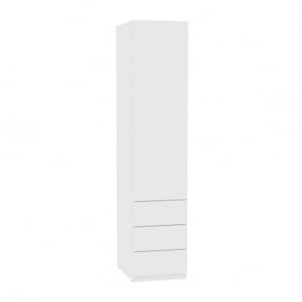 Шкаф распашный Р-198х45х60-4-ПО(Белый) / R-198х45х60-4-PO(Белый)_0