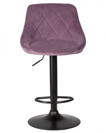 Стул барный DOBRIN LOGAN BLACK (пудрово-сиреневый велюр (MJ9-52)) 2 шт_6