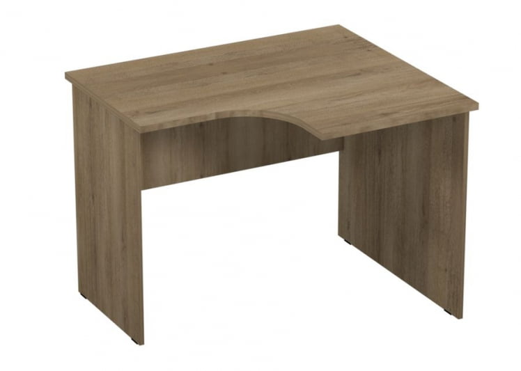 Стол компьютерный угловой Р.РС-12 (правый) Крафт золотой_0