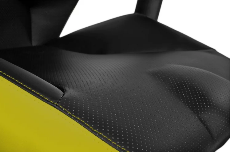 Геймерское кресло WARP Ze Желтый/черный_10