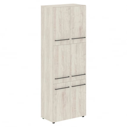 Шкаф с глухими средними дверьми LOFTIS LHC 80.8 Сосна Эдмонт_0