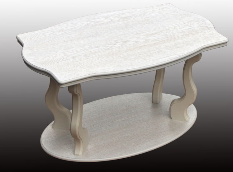 Стол журнальный Берже 3 Слоновая кость_0