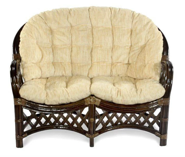 Диван 2х местный Черчилль/Рузвельт/Кобана Cherchille3 орех матовый_0