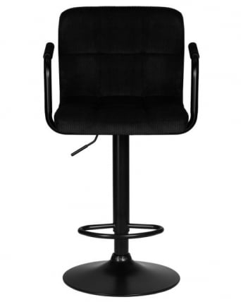 Стул барный ДОБРИН КРУГЕР АРМ БЛАCК (черный вельвет (ЛАР-Е2041-52)) 2 шт / DOBRIN KRUGER ARM BLACK (LAR-E2041-52))_6